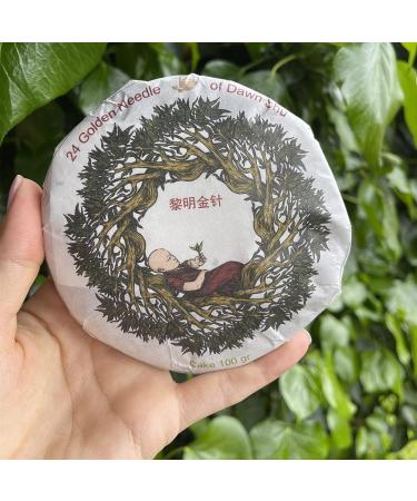 Tea Soul Tea Puer Shu Golden Needle Dawin th chinois de haute qualit 100 grammes - Buy Online on GoSupps.com