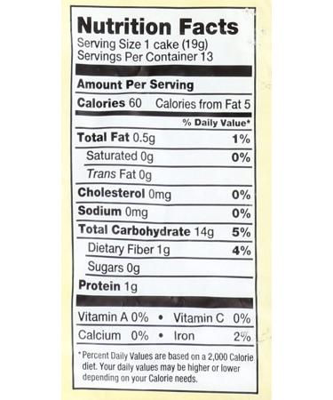 Lundberg Organic Brown Rice Cakes - Salt-Free, 8.5 oz (12-Pack) | Healthy Snacking - Buy Online on GoSupps.com