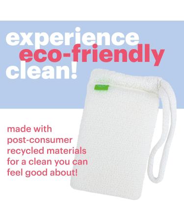 Afterspa Scrubber Body Brush - Exfoliating Vegan Shower Brush & Back Loofah for Radiant Skin | Cruelty-Free Bath Essential - Buy Online on GoSupps.com