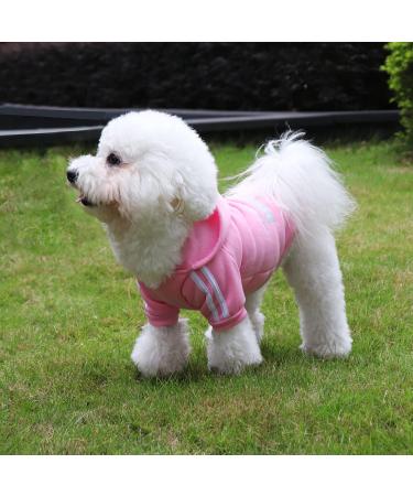 Dog Sweatshirt Hoodie 2 Pack Pet Puppy Sweaters for Small Dogs Girl Boy Chihuahua Doggie Clothes Outfit Apparel Cats Clothing Coats (Black/Pink Small) Black/Pink Small - Buy Online on GoSupps.com