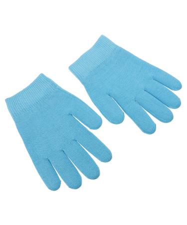 Beavorty 1 Pair Moisturizing Gel Gloves Cosmetic Gloves Moisturizing Sleeping Gloves Hand Gloves Grooming Glove Gauntlet spa Gloves Gel Moisturizing Gloves Miss Cotton Sock Essential Oil 19.5x12.5cm