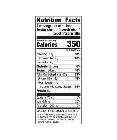 Betty Crocker Mug Treats Triple Chocolate Cake Mix with Fudge Frosting 4 Servings 12.5 oz, 4 Count (Pack of 6) - Delicious Instant Dessert Option - Buy Online on GoSupps.com