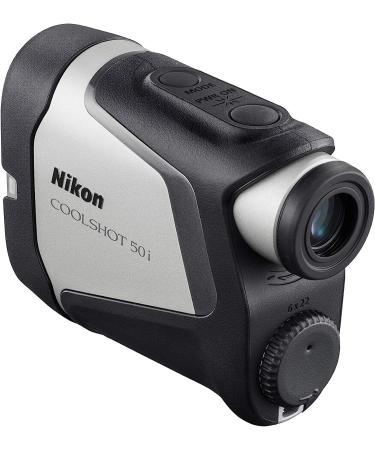 Nikon COOLSHOT 50i Grey Black - High-Performance Golf Laser Rangefinder - Buy Online on GoSupps.com