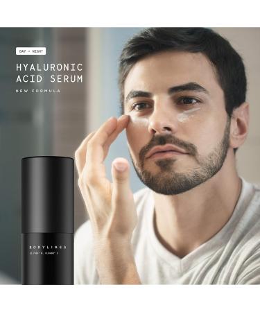 Bodylines Hyaluronic Acid Serum 50ml with 20% Vitamin C 5% Vitamin E Ferulic Acid & Turmeric 100% Vegan - Buy Online on GoSupps.com