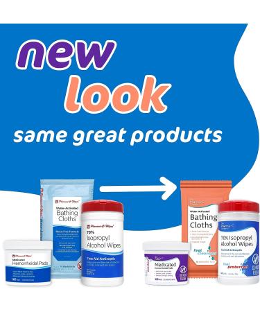Pharma-C 3% Hydrogen Peroxide Wipes 6-Pack - 40ct Canisters - Skin Safe Antiseptic Wound Cleaner - Made in USA - Buy Online on GoSupps.com