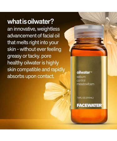 PLANT BEAUTY DISTILLERY Facewater Oilwater Sebum Control Meadowfoam - Buy Online on GoSupps.com