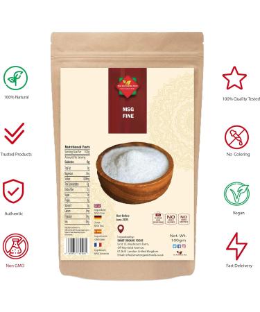 MSG Fine Monosodium Glutamate Ajinomoto Umami Seasoning 100g - Premium Quality, Authentic, No Additives - Buy Online on GoSupps.com