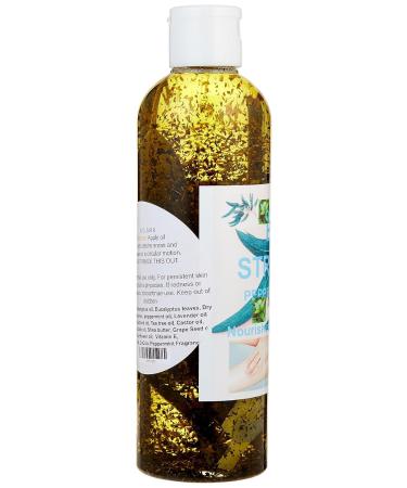 Organic Hair Solution- NOURISHING BODY OIL WITH (Mint & Eucalyptus)-Plant-based Formula Dry Skin Moisturizer & Hydrating Body Massage Oil for Radiant & Healthy Glow Nourishing After Shower & Bath - Buy Online on GoSupps.com