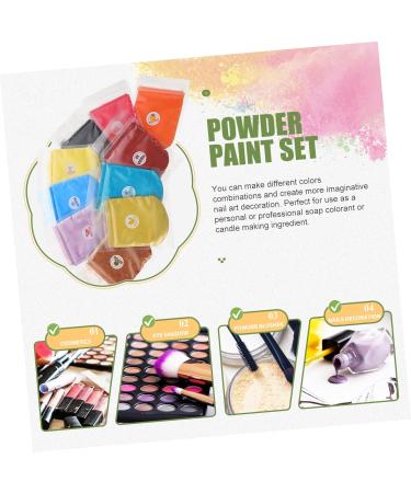 TEHAUX 3pcs 10 Mica Powder Glitter Makeup Pigment Powder for Nails Mica Power for Resin Craft Make up Paint 10 Colorx3pcs 13X9cmx3pcs - Buy Online on GoSupps.com