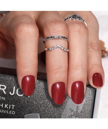 Bluesky Gel Nail Polish 10ml My Only Wish - XMAS2102 Red Glitter Gel Nail Polish for 21 Day Manicure Professional Salon & Home Use Requires Curing Under LED UV Nail Lamp - Buy Online on GoSupps.com