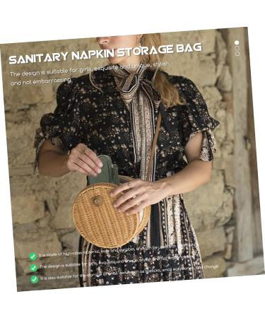 Plafope Portable Storage Bag for Women - Stylish Tampon & Period Pocket - Outdoor & Everyday Use - Buy Online on GoSupps.com