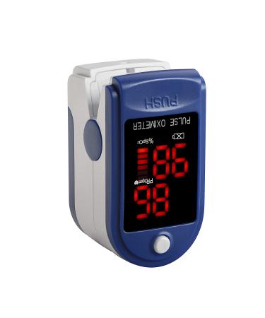 Contec Finger Tip Pulse Oximeter - SpO2 and Pulse Rate Monitor - Portable LED Display - Buy Online on GoSupps.com