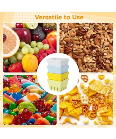 Fruit Basket Fruit Bowl Fruit Basket Farmhouse Square Bowl Rustic Kitchen Decor Fruit Bowls Fruit Baskets Kitchen Bowl Kitchen Organizers and Storage (Color : A Size : 10.5 * 7cm) - Buy Online on GoSupps.com