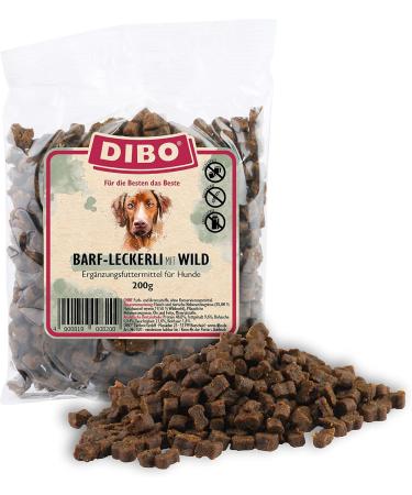 DIBO BARF Treats Wild 200g - Premium Dog Rewards for Sports & Leisure - International Shipping Available - Buy Online on GoSupps.com