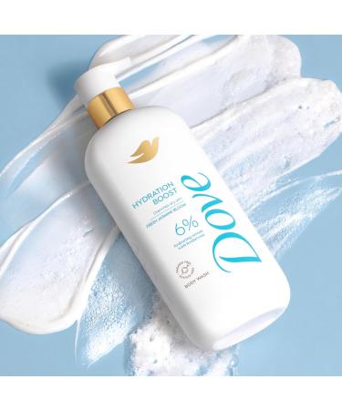 Dove Body Wash Hydration Boost Actively drenches dry skin 6% hydration serum with hyaluronic 30 Fl Oz - Buy Online on GoSupps.com