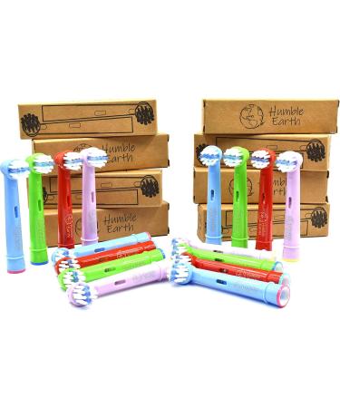 Humble Earth Recyclable Toothbrush Heads for Oral-B Electric (16 Pack) | Eco-Friendly & Sustainable Dental Care - Buy Online on GoSupps.com