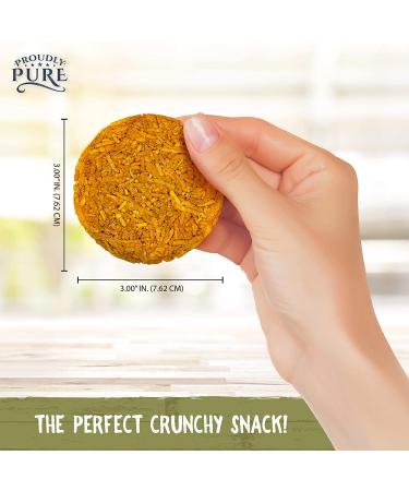 Proudly Pure Parmesan Cheese Crisps - Keto Snacks | Zero Carb, Crunchy & Delicious | 100% Natural & Gluten Free | Low Carb Crackers - Pesto Flavor (3 Pack) - Buy Online on GoSupps.com