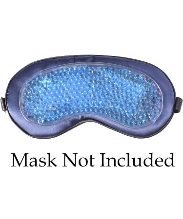 2 Pack Blue Silicone Gel Bead Insert for Sleep Masks - Warming or Cooling - Buy Online on GoSupps.com