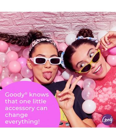 Goody Ouchless Women's Hair Scrunchie - Black 8 Count - Pain-Free Hair Accessories for Long Lasting Braids & Ponytails - Buy Online on GoSupps.com
