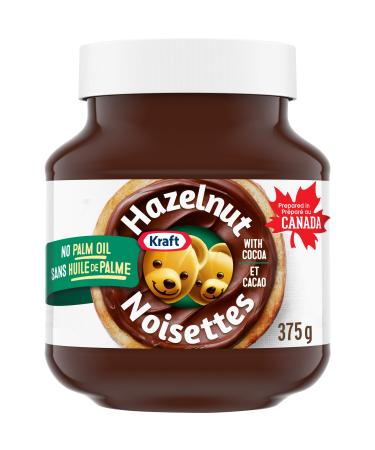 Kraft Peanut Butter Hazelnut Spread with Cocoa 375g (Pack of 6)