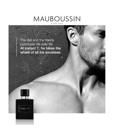 Mauboussin - Pour Lui In Black 100ml (3.3 Fl Oz) - Eau de Parfum for Men - Woody & Oriental Scents - Buy Online on GoSupps.com