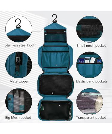 homchen Hanging Travel Toiletry Bag Waterproof Folding Portable Cosmetic Bag Wash Bag for Men and Women (M EGREEN) M Egreen - Buy Online on GoSupps.com