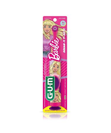 Barbie Kids Power Electric Toothbrush with Suction Cup Base - Pack of 4 | Ages 3+ | Oral Health and Plaque Removal for Home or Travel - Buy Online on GoSupps.com