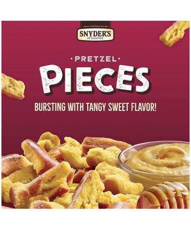 Snyder's of Hanover Honey Mustard Onion Pretzel Pieces - 6 Pack, 8 oz Bags - Buy Online on GoSupps.com