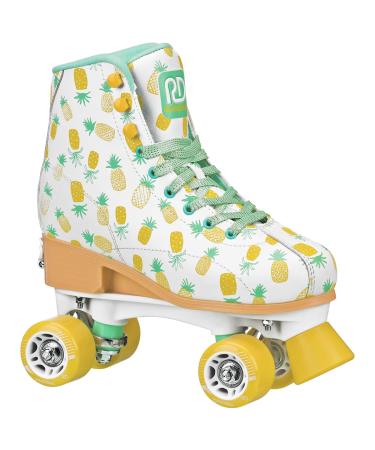Candi GRL Lucy Adjustable Girls Roller Skates White Medium (3-6)