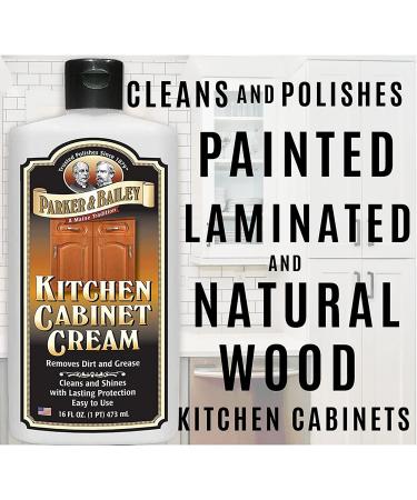 Parker and Bailey Kitchen Cabinet Cream 16 oz - Wood Cleaner and Grease Remover - Buy Online on GoSupps.com
