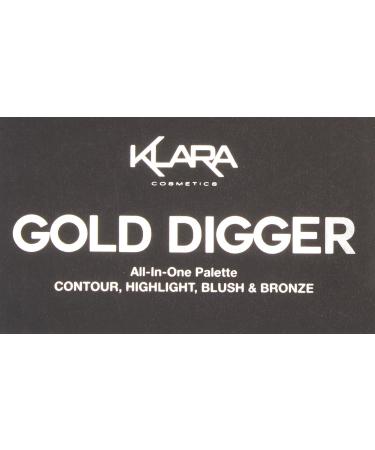 Klara Cosmetics Contour/Blush/Highlight Gold Digger - Buy Online on GoSupps.com