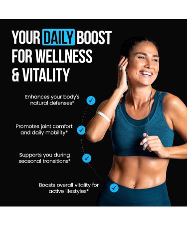 VitaRaw Organic Quercetin with Bromelain + Lions Mane Mushroom Capsules - Buy Online on GoSupps.com