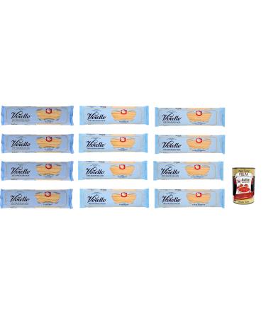 Barilla Testpakket Voiello Pasta Spaghetto linguine gran Spaghetto Pasta Pasta 100 Italiaanse 12 x 500 g + Italiaanse gourmet Pulp 400 g