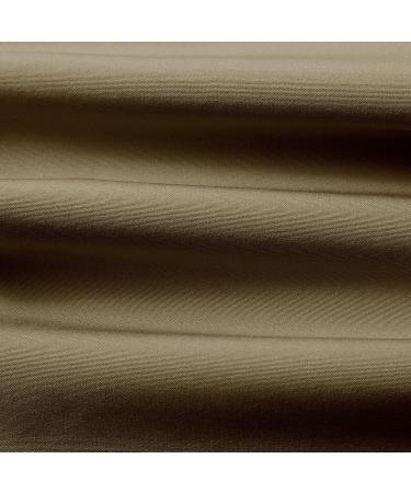 Men's Camouflage Guard Trousers - Monochrome Outdoor Stretch Overalls with Large Pockets | Soft Loose Cargo Pants for Rainy Weather | Available in Brown XS - Buy Online on GoSupps.com