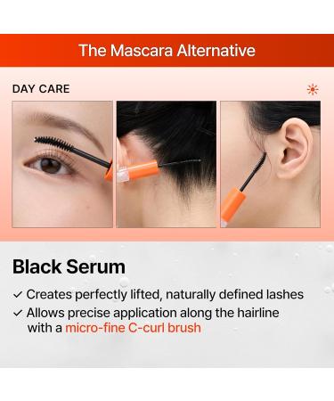 GROWTURN Eyelash Serum Lash Growth & Conditioning Serum for Fuller Longer Lashes 2-in-1 Dual Lash Serum for Day & Night Treatment K-Beauty by lilyeve 0.27 fl. oz. - Buy Online on GoSupps.com