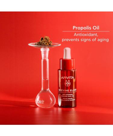 Apivita Beevine Elixir Firming Face Oil - Revitalizing Propolis & Grape Seed Oils | 1.01 oz - International Shipping Available - Buy Online on GoSupps.com