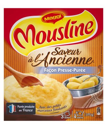 Maggi Mousline Puree Old-Fashioned Press - Puree (3 Sachets) - 375g