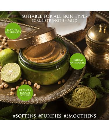 SPA CEYLON Peace Body Scrub - Exfoliating & Nourishing Natural Scrub for Glowing Skin | International Shipping Available - Buy Online on GoSupps.com