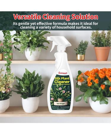 Silk Plant Cleaner Spray No Wipe | Best Artificial Plant & Silk Flower Cleaner | 16.91 Fl oz Dust Remover - Buy Online on GoSupps.com