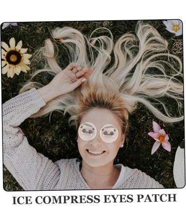 PLAFOPE 1 Pair Ice Eye Stickers Eye Patches Cold Eye Pads Pad for Eyes Eye Cooling Patches Eye Ice Cooling Mask Cold Compress Eye Ice Cooling Pad Reusable Eye Pads Pad Eye Cool Eye Pad Gel - Buy Online on GoSupps.com