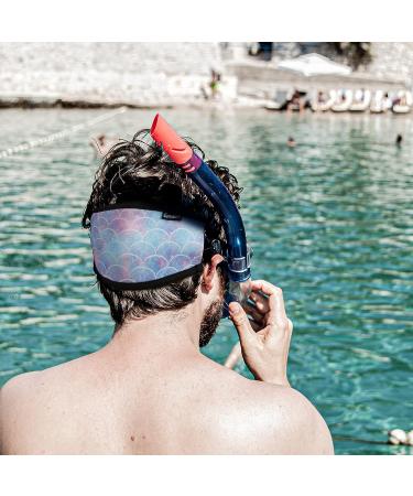 Reflective Neoprene Mask Strap Cover for Dive & Snorkel Masks - Hair Protector Wrap for Water Sports - Buy Online on GoSupps.com