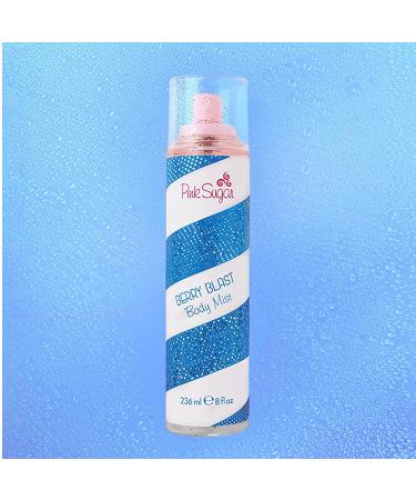 Pink Sugar Berry Blast Eau de Toilette Perfume for Women Body Mist Hair Fragrance Sweet + Fruity Scent Notes of Blueberries Blackberries Cotton Candy & Vanilla Body Mist - 8 Fl Oz - Buy Online on GoSupps.com