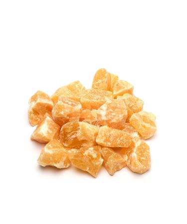 Puraja orangeCalcit gemstones set |Natural premium raw stones |Versatile use as water stones healing stones chakrastone |Crystals pure orangeCalcit 1000g