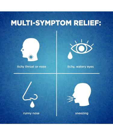 GoodSense Allergy Relief Loratadine Tablets 10 mg Antihistamine Allergy Medicine for 24 Hour Allergy Relief - Buy Online on GoSupps.com