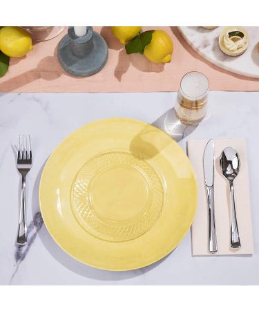 300 Plastic Silverware Set - Disposable Cutlery Utensils - Heavy Duty Bulk Flatware Set Silver - 100 Forks, 100 Spoons, 100 Knives - Buy Online on GoSupps.com