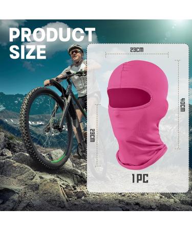 Kotkiddy Balaclava - Women's Windproof Ski Mask & UV Protection Hood (Pink) | Full Face Mask for Sun Protection - Buy Online on GoSupps.com