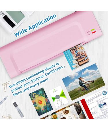 Uinkit Legal Thermal Laminating Pouches 9x14.5inches 4mil Legal Size 100Pack Clear Glossy Lamination Sheets Laminator Pockets (9x14.5x100-4mil) - Buy Online on GoSupps.com