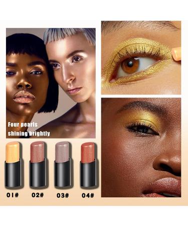 6 Colors Glitter Eyeshadow Stick Colorful Set 6 Eye Makeup Brush Set Waterproof Eye Shadow Pencil Eye shadow Stick Pen Makeup Set Waterproof & Long Lasting Starter Eyeshadow Stick Sets 57*6+6 - Buy Online on GoSupps.com