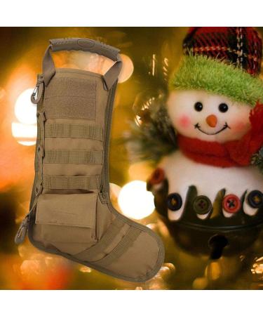 Kuuleeyn Christmas Tactical Bag - Military Stocking in Khaki | Personalized Outdoor Storage Bag - 3 Color Options - Buy Online on GoSupps.com