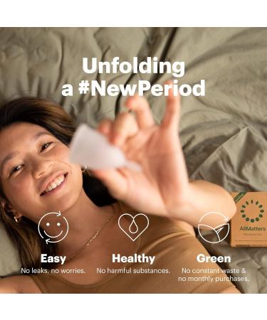 AllMatters Menstrual Cup (Formerly OrganiCup) - Size Mini for Teens & Smaller Sizes | Award-Winning Period Cup - Buy Online on GoSupps.com